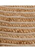 Picture of Koza Carpet Natura Hand Woven Jute Bohemian Style Authentic Living Room Living Room Corridor Bedroom Natural Carpet 00008A 90 x 90