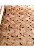 Picture of Koza Carpet Natura Hand Woven Jute Bohemian Style Authentic Living Room Living Room Corridor Bedroom Natural Carpet 00011A 90 x 150
