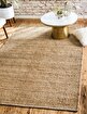 Koza Halı Natura El Dokuma Jüt Bohem Tarz Otantik Salon Oturma Odası Koridor Yatak Odası Natural Halı 00015A 200 x 290. ürün görseli