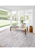 Picture of Koza Halı Koza Hayad Kilyos Cream Gray Acrylic Carpet Living Room Bedroom Hallway Machine Made Carpet 45683A 80 x 150