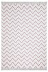 Picture of Koza Home Duo White Pink Double Sided Washable Woven Rug 23002A 60 x 100