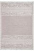 Picture of Koza Home Duo White Beige Double Sided Washable Woven Rug 23003A 60 x 100