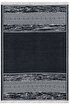 Picture of Koza Home Duo White Black Double Sided Washable Woven Rug 23003A 60 x 100