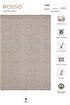 Picture of Koza Halı Rosso Beige Woven Sisal Rug Jute Rug Kilim Living Room Sitting Room Bedroom Hallway Rug 23033A 60 x 100