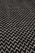 Picture of Koza Halı Rosso Black Woven Sisal Rug Jute Carpet Kilim Living Room Bedroom Hallway Carpet 23033A 60 x 100