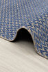 Picture of Koza Halı Rosso Navy Blue Woven Sisal Rug Jute Rug Kilim Living Room Sitting Room Bedroom Hallway Rug 23033A 60 x 100