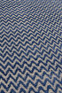 Picture of Koza Halı Rosso Navy Blue Woven Sisal Rug Jute Rug Kilim Living Room Sitting Room Bedroom Hallway Rug 23033A 60 x 100