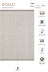 Picture of Koza Halı Rosso Cream Woven Sisal Rug Jute Rug Kilim Living Room Sitting Room Bedroom Hallway Rug 23033A 60 x 100