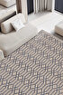 Picture of Koza Halı Rosso Anthracite Woven Sisal Carpet Jute Carpet Rug Living Room Bedroom Hallway Carpet 23037A 60 x 100