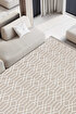 Picture of Koza Halı Rosso Cream Woven Sisal Rug Jute Rug Kilim Living Room Sitting Room Bedroom Hallway Rug 23037A 60 x 100