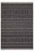 Picture of Koza Halı Rosso Black Woven Sisal Rug Jute Rug Kilim Living Room Sitting Room Bedroom Hallway Rug 23041A 60 x 100