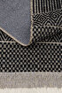 Picture of Koza Halı Rosso Black Woven Sisal Rug Jute Rug Kilim Living Room Sitting Room Bedroom Hallway Rug 23041A 60 x 100