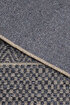 Picture of Koza Halı Rosso Anthracite Woven Sisal Rug Jute Rug Kilim Living Room Sitting Room Bedroom Hallway Rug23041A 60 x 100
