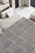 Picture of Koza Halı Rosso Anthracite Woven Sisal Carpet Jute Carpet Rug Living Room Bedroom Hallway Carpet 23043A 60 x 100