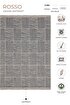 Picture of Koza Halı Rosso Anthracite Woven Sisal Carpet Jute Carpet Rug Living Room Bedroom Hallway Carpet 23043A 60 x 100