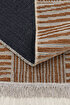 Picture of Koza Halı Rosso Orange Woven Sisal Rug Jute Rug Kilim Living Room Sitting Room Bedroom Hallway Rug 23043A 60 x 100