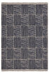 Picture of Koza Halı Rosso Navy Blue Woven Sisal Rug Jute Rug Kilim Living Room Sitting Room Bedroom Hallway Rug 23043A 60 x 100