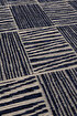 Picture of Koza Halı Rosso Navy Blue Woven Sisal Rug Jute Rug Kilim Living Room Sitting Room Bedroom Hallway Rug 23043A 60 x 100