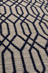Picture of Koza Halı Rosso Navy Blue Woven Sisal Rug Jute Rug Kilim Living Room Sitting Room Bedroom Hallway Rug 23037A 200 x 290