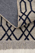 Picture of Koza Halı Rosso Navy Blue Woven Sisal Rug Jute Rug Kilim Living Room Sitting Room Bedroom Hallway Rug 23037A 200 x 290