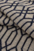 Picture of Koza Halı Rosso Navy Blue Woven Sisal Rug Jute Rug Kilim Living Room Sitting Room Bedroom Hallway Rug 23037A 200 x 290