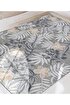 Picture of Koza Carpet Koza Garden Gray Carpet Rug Balcony Terrace Garden Living Room Corridor Machine Carpet 65305 98 x 300