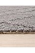 Picture of Koza Carpet Koza Premium Tahar Gray Hand Woven Living Room Hall Bedroom Children's Room Hallway Carpet 99001 120 x 180