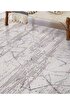 Picture of Koza Carpet Koza Hayad Kilyos Gray Acrylic Carpet Living Room Sitting Room Bedroom Corridor Machine Carpet 45984 80 x 150