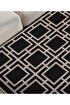 Picture of Koza Carpet Koza Premium Amour Black Carpet Living Room Living Room Bedroom Hallway Machine Carpet 53078 196 x 290