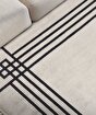Picture of Koza Carpet Koza Premium Amour Cream Carpet Living Room Bedroom Hallway Machine Carpet 53096 196 x 290