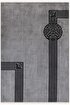 Picture of Koza Carpet Koza Premium Amour Gray Carpet Living Room Sitting Room Bedroom Hallway Machine Carpet 53116 78 x 150