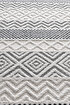 Picture of Koza Carpet Koza Hayad Monaco Cream Black Carpet Living Room Bedroom Hallway Machine Carpet 33342 80 x 150