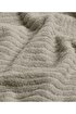 Picture of Koza Home Likya 100% Cotton Jacquard Plain Striped Mink 2-Piece Dowry Towel Set 1036A 90 x 150 - 50 x 90