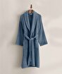 Picture of Koza Home Likya 100% Cotton Single Blue Dowry Bathrobe 1041A L-XL