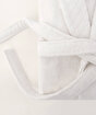Picture of Koza Home Likya 100% Cotton White Dowry Bathrobe Set of 2 1 Bathrobe 1 Towel 1054A SM