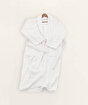 Picture of Koza Home Likya 100% Cotton White Dowry Bathrobe Set of 2 1 Bathrobe 1 Towel 1054A SM