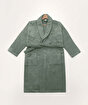 Picture of Koza Home Likya 100% Cotton Green Dowry Bathrobe Set of 2 1 Bathrobe 1 Towel 1050A L-XL