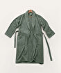 Picture of Koza Home Likya 100% Cotton Green Dowry Bathrobe Set of 2 1 Bathrobe 1 Towel 1050A L-XL
