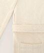 Picture of Koza Home Likya 100% Cotton Cream Dowry Bathrobe Set of 2 1 Bathrobe 1 Towel 1053A L-XL