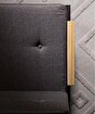 Picture of Koza Home Mist Brown Single Garden Chair Black Skeleton 6002 Single