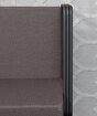 Picture of Koza Home Nea Single Brown Garden Chair Anthracite Frame 7002 Single