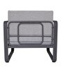 Picture of Koza Home Nea Single Gray Garden Chair Anthracite Frame 7003 Single