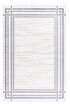 Picture of Koza Carpet Versailles Blue Carpet Rug Living Room Sitting Room Bedroom Hallway Machine Carpet 51411 200 x 290