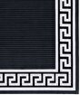 Picture of Koza Carpet Koza Premium Pearl Black Cream Carpet Living Room Bedroom Hallway Machine Made Carpet 51327H 160 x 230