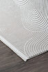 Picture of Koza Carpet Koza Premium Lara Gray Carpet A0336B Living Room Sitting Room Bedroom Corridor Machine Carpet 160 x 230