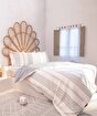 Picture of Koza Home Viento Duvet Cover Set Cotton Gray Anthracite Striped Anthracite Single 160x220 9503A Single