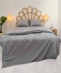 Picture of Koza Home Pacifico Duvet Cover Set Cotton Smoke Double 200x220 9557A Double