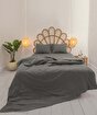 Picture of Koza Home Calmo Duvet Cover Set Smoke Single 160x220 9571A Single