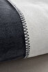 Picture of Koza Home Twin Blanket Soft Cotton Single Blanket Anthracite Cream 150 x 200 5014A Single