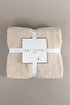 Picture of Koza Home Twin Blanket Soft Cotton Single Blanket Coffee Cream 150 x 200 5016A Single